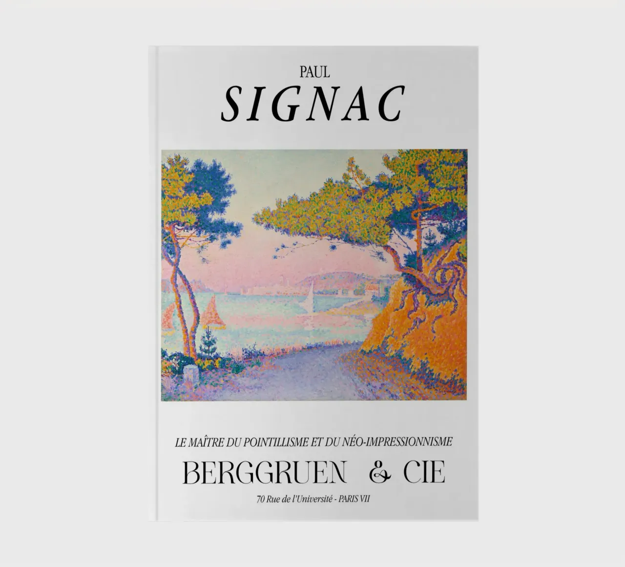Paul Signac Golfe Juan Pointillism Master Berggruen notebook by NorwesClub