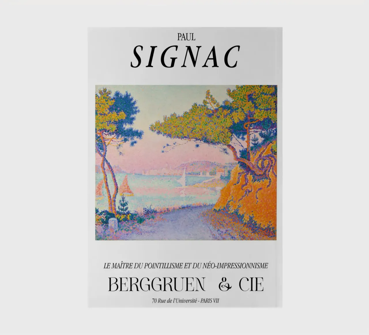 Paul Signac Golfe Juan Pointillism Master Berggruen notebook by NorwesClub
