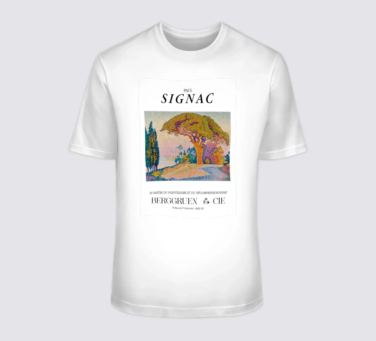 Paul Signac Bertaud Dennen pointillisme Meester Berggruen t-shirt van NorwesClub