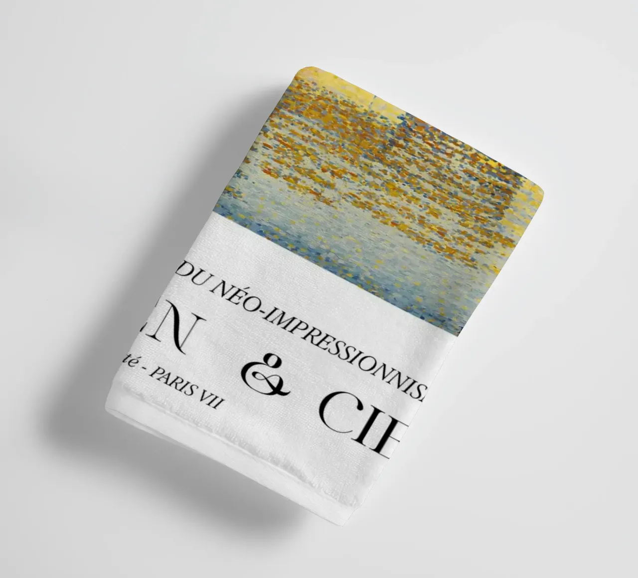 Paul Signac Saint-Tropez Port Pointillisme Meester Berggruen badhanddoek van NorwesClub