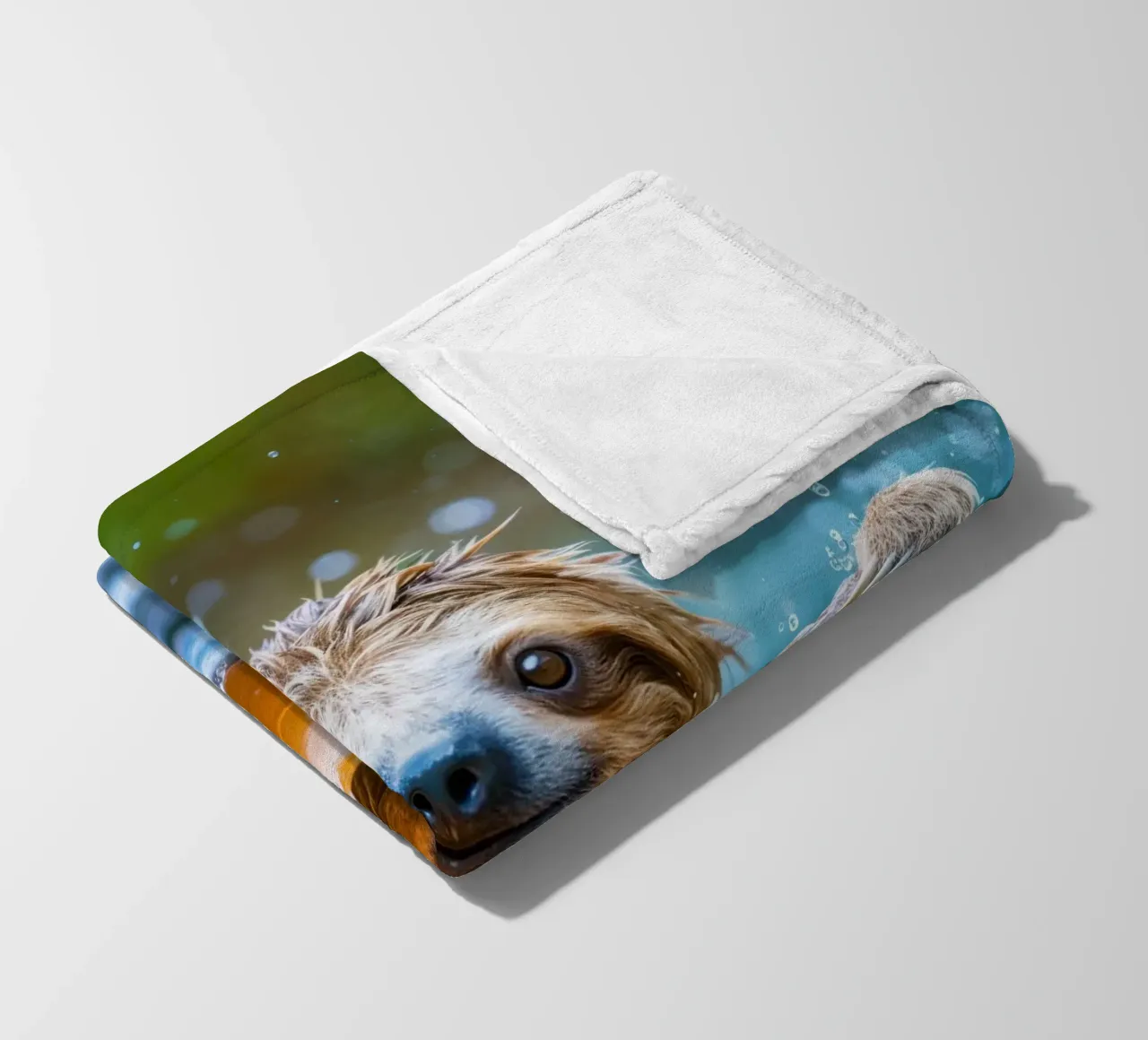 Luiaard in bad fleecedeken van SlothStella