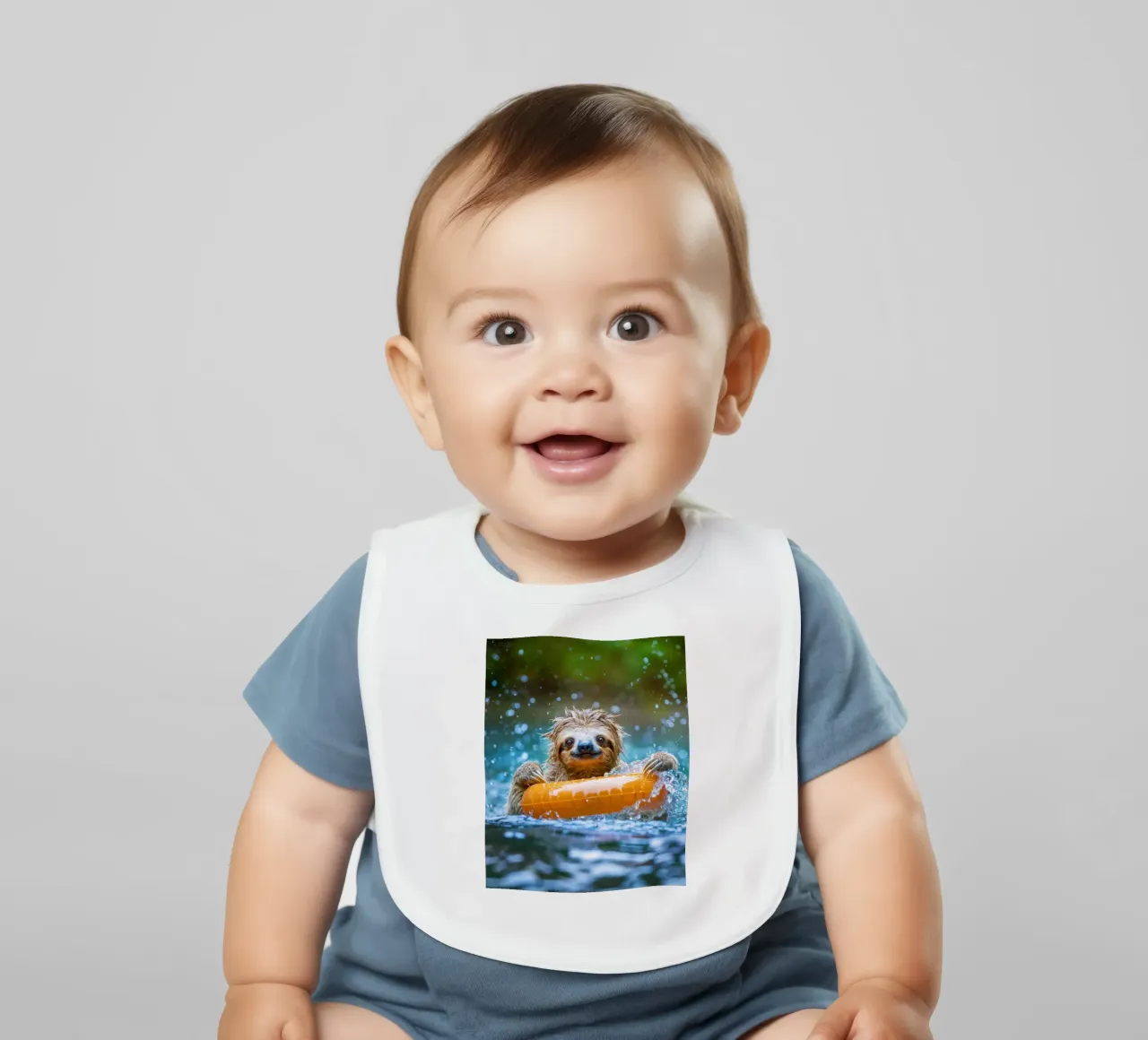 Il bagno del bradipo bavaglino da SlothStella