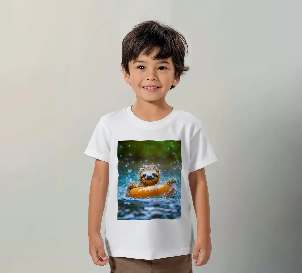 Il bagno del bradipo t-shirt bambini da SlothStella