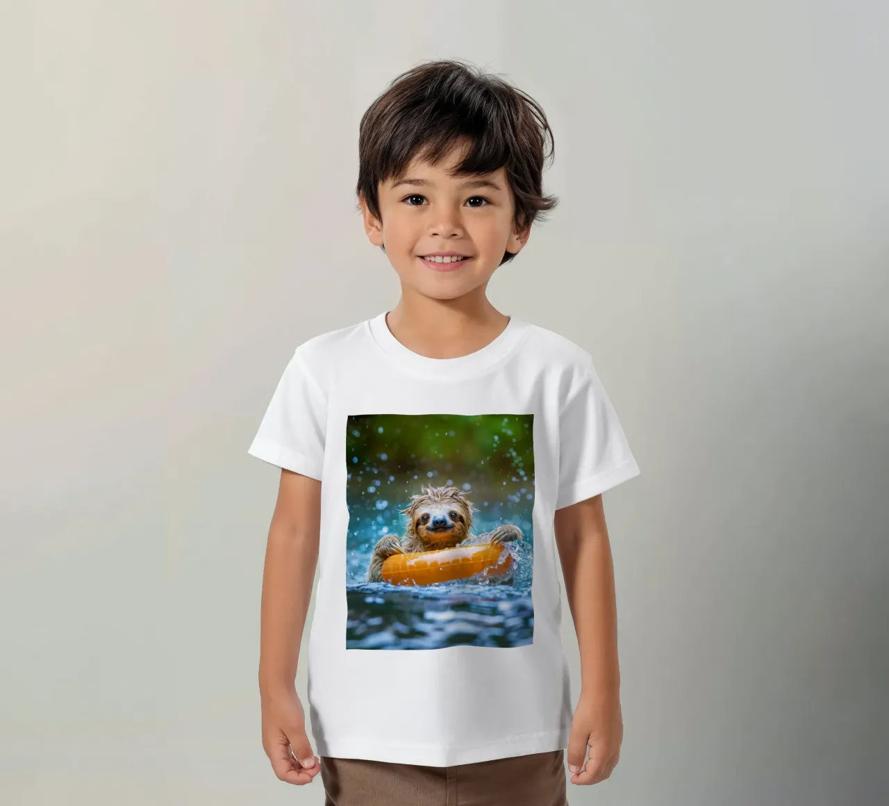 Il bagno del bradipo t-shirt bambini da SlothStella