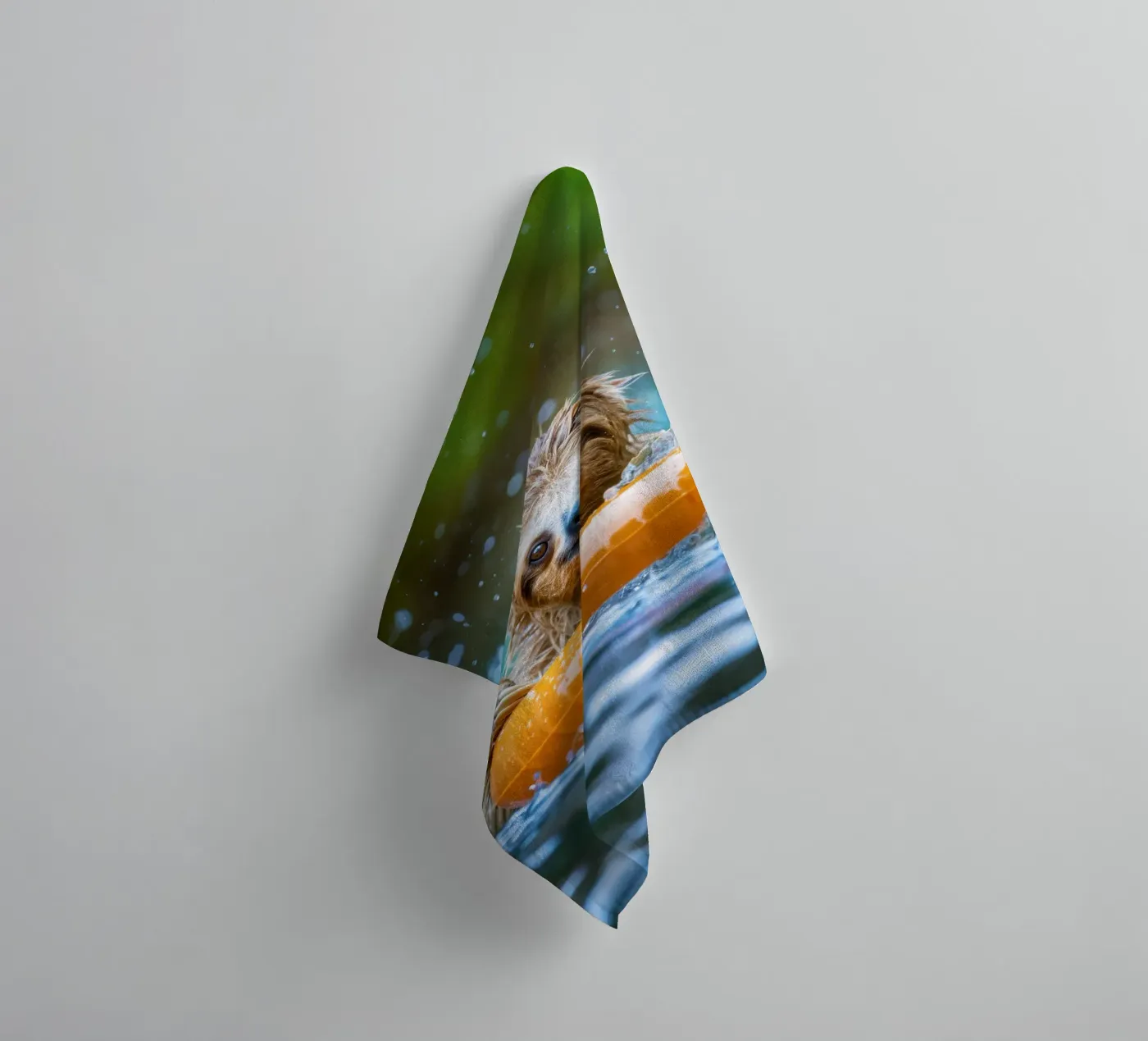 Sloth bathing badhanddoek van SlothStella