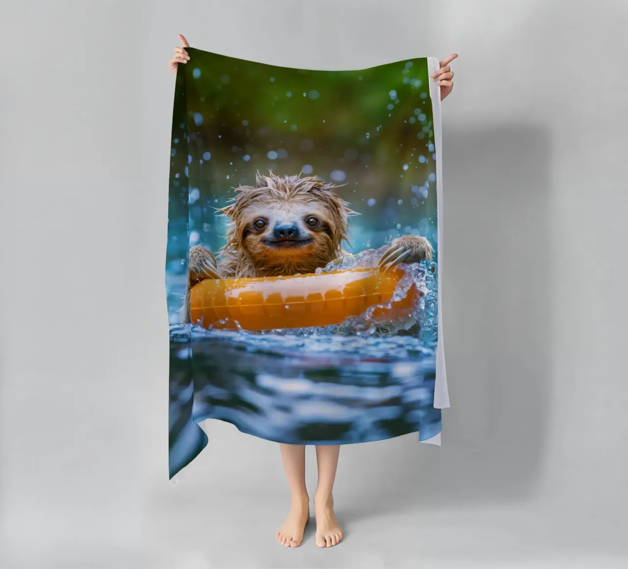 Sloth bathing telo mare da SlothStella