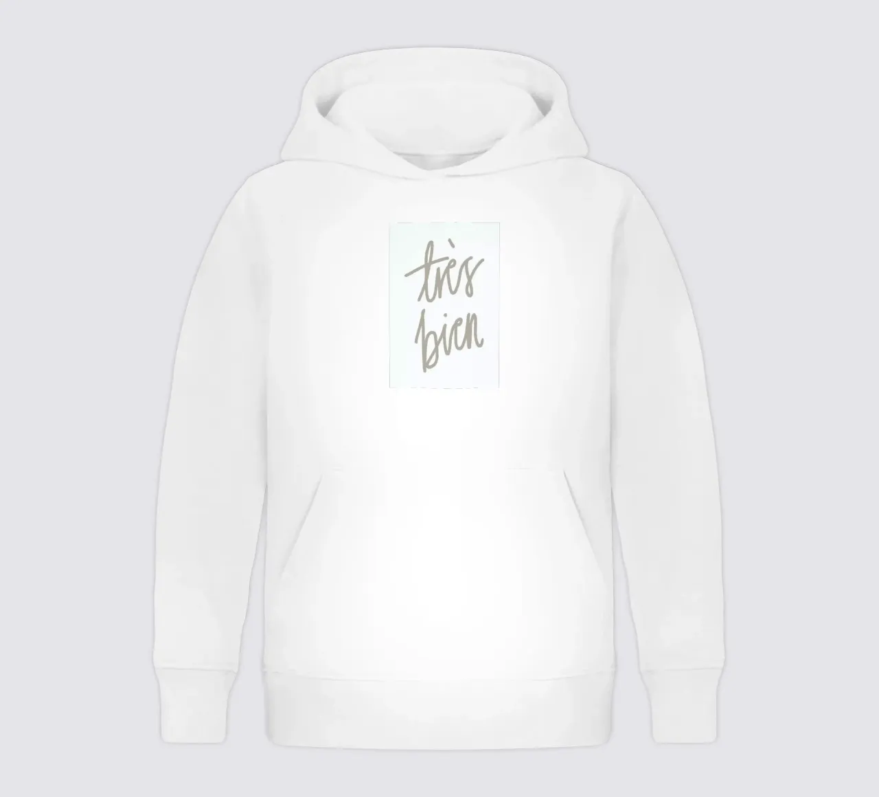 Tres bien kids hoodie by KRUTH DESIGN