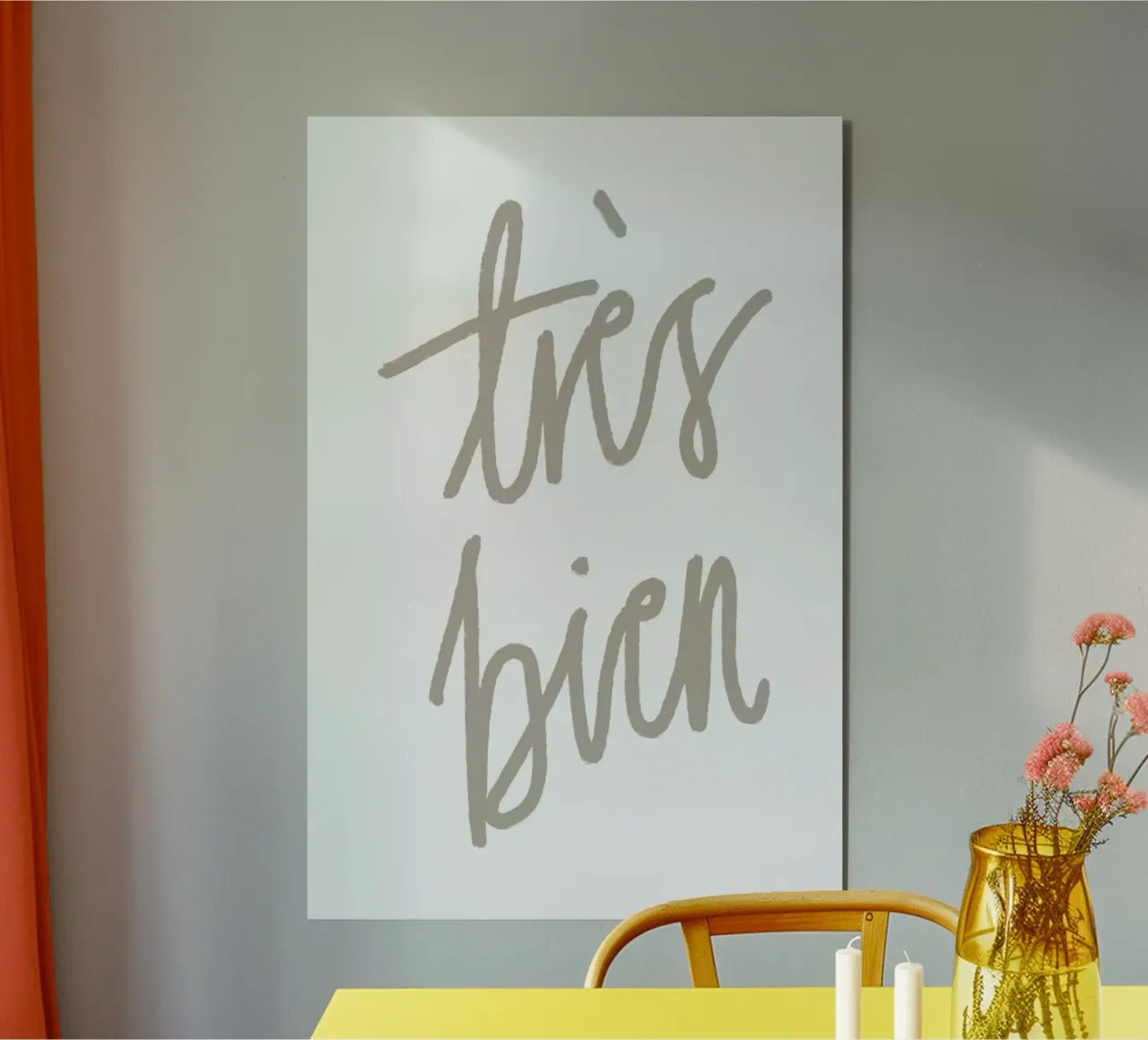 Tres bien alu-dibond by KRUTH DESIGN