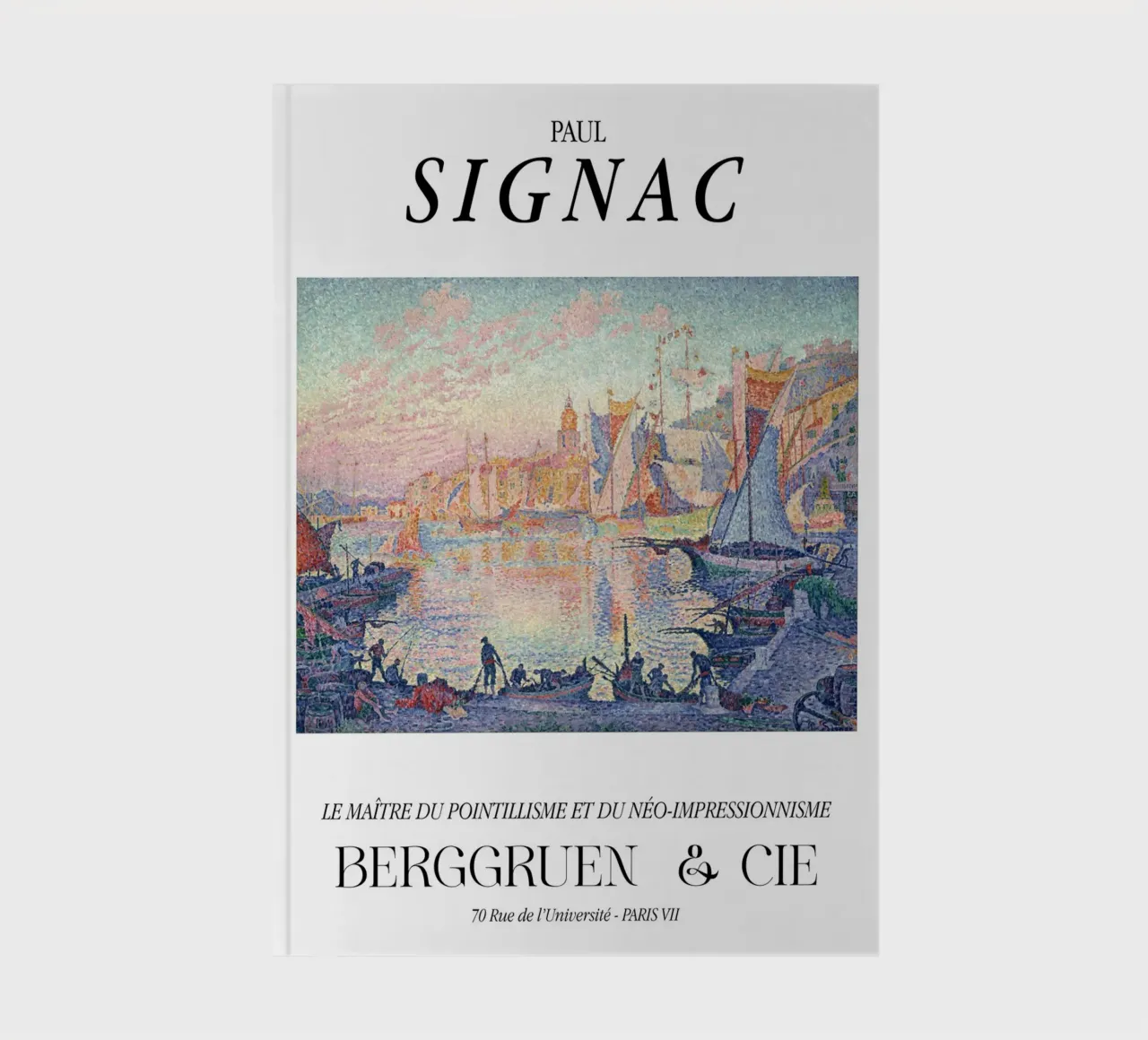 Paul Signac Saint-Tropez Port Pointillism Master Berggruen notebook by NorwesClub