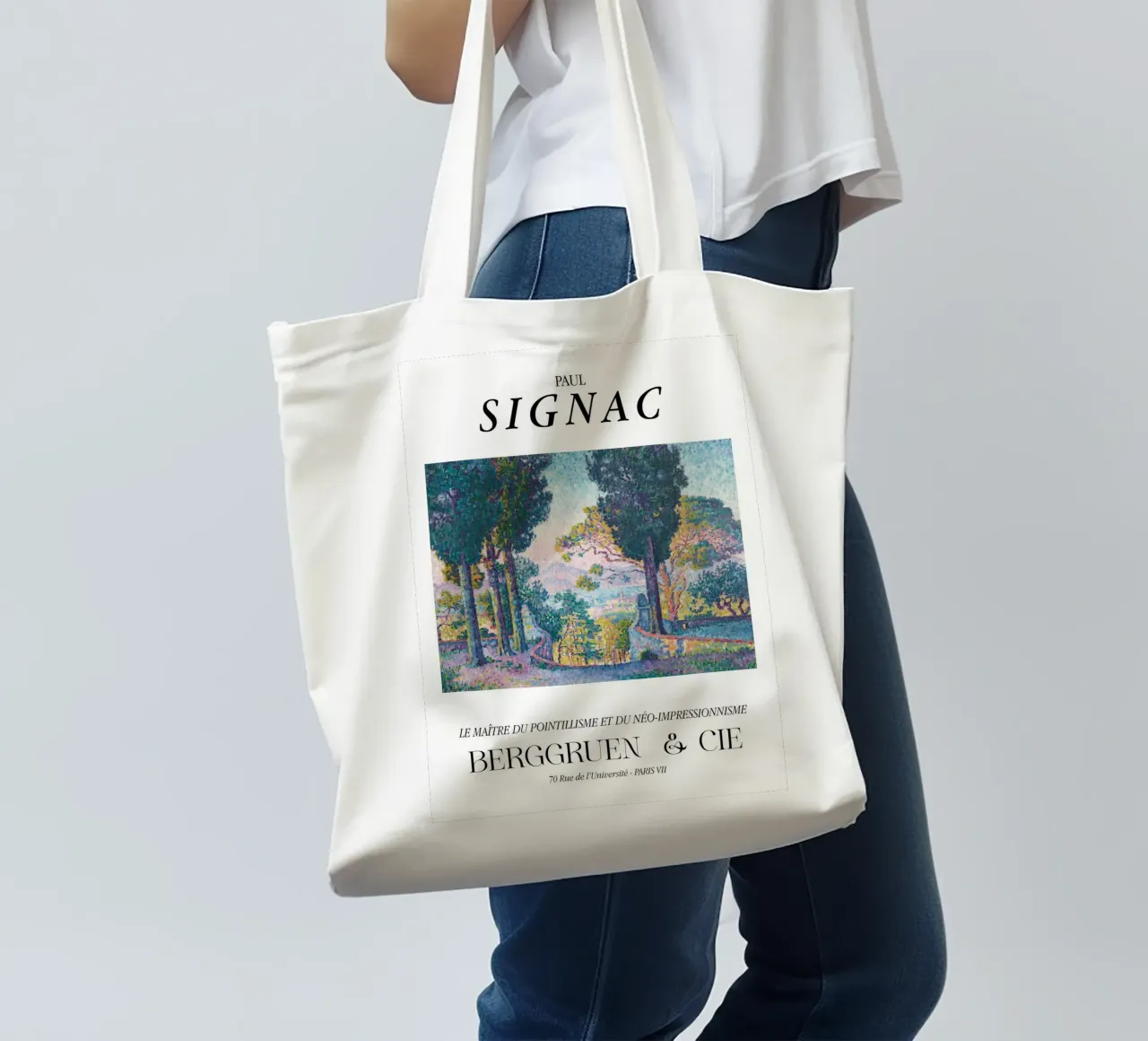 Paul Signac Sainte-Anne Pointillism Master Berggruen tote bag by NorwesClub