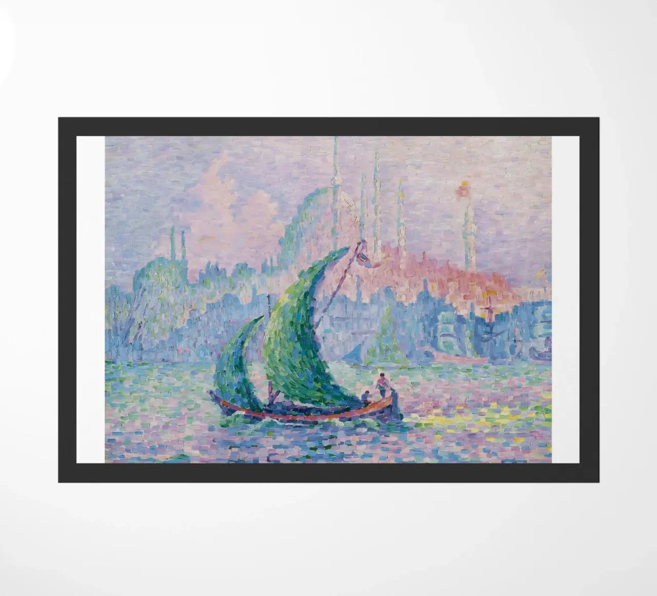 Paul Signac Venetië Mist Pointillisme Meester Berggruen deurmat van NorwesClub