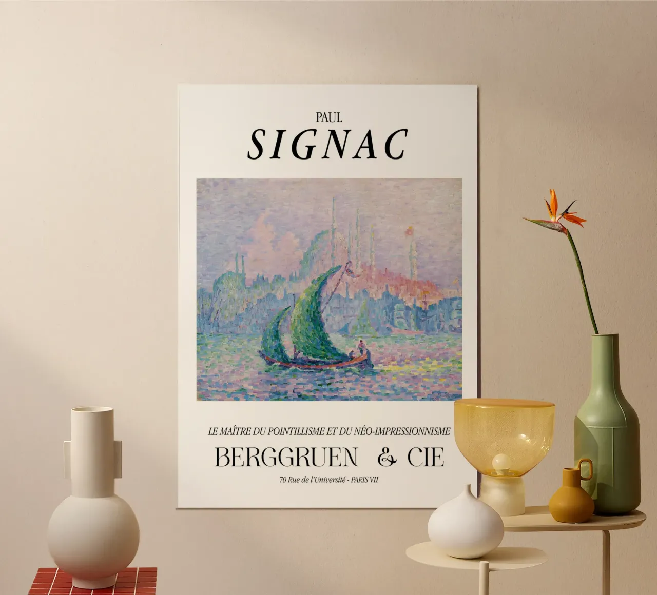Paul Signac Venetië Mist Pointillisme Meester Berggruen hahnemühle van NorwesClub