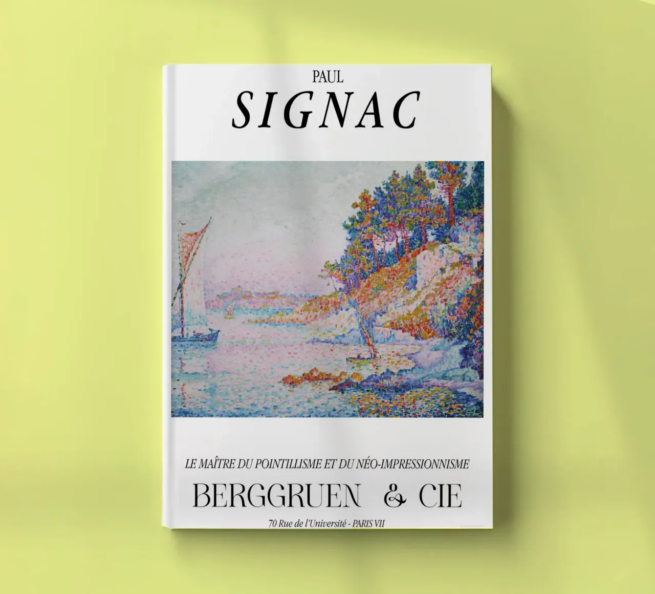 Paul Signac La Calanque Pointillism Master Berggruen notebook by NorwesClub