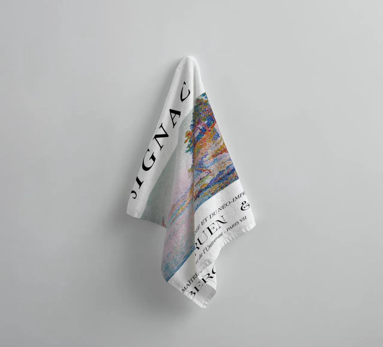 Paul Signac La Calanque Pointillisme Meester Berggruen badhanddoek van NorwesClub