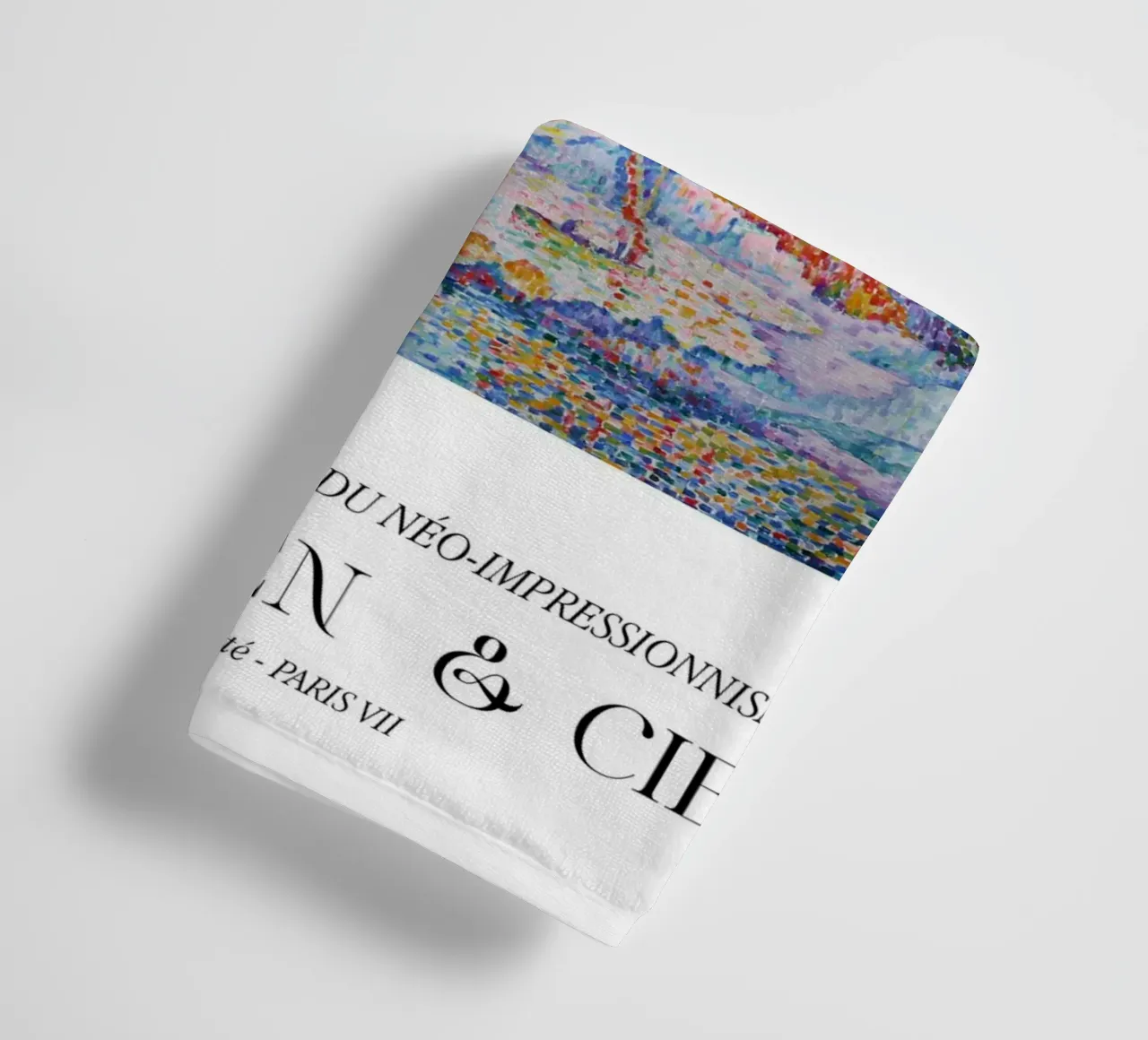 Paul Signac La Calanque Pointillisme Meester Berggruen badhanddoek van NorwesClub
