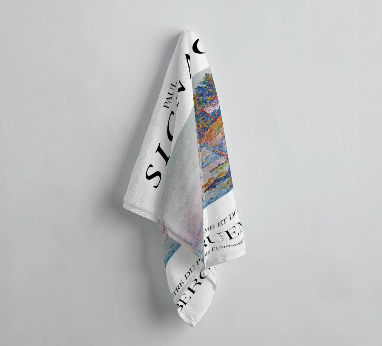 Paul Signac La Calanque Pointillisme Meester Berggruen badhanddoek van NorwesClub