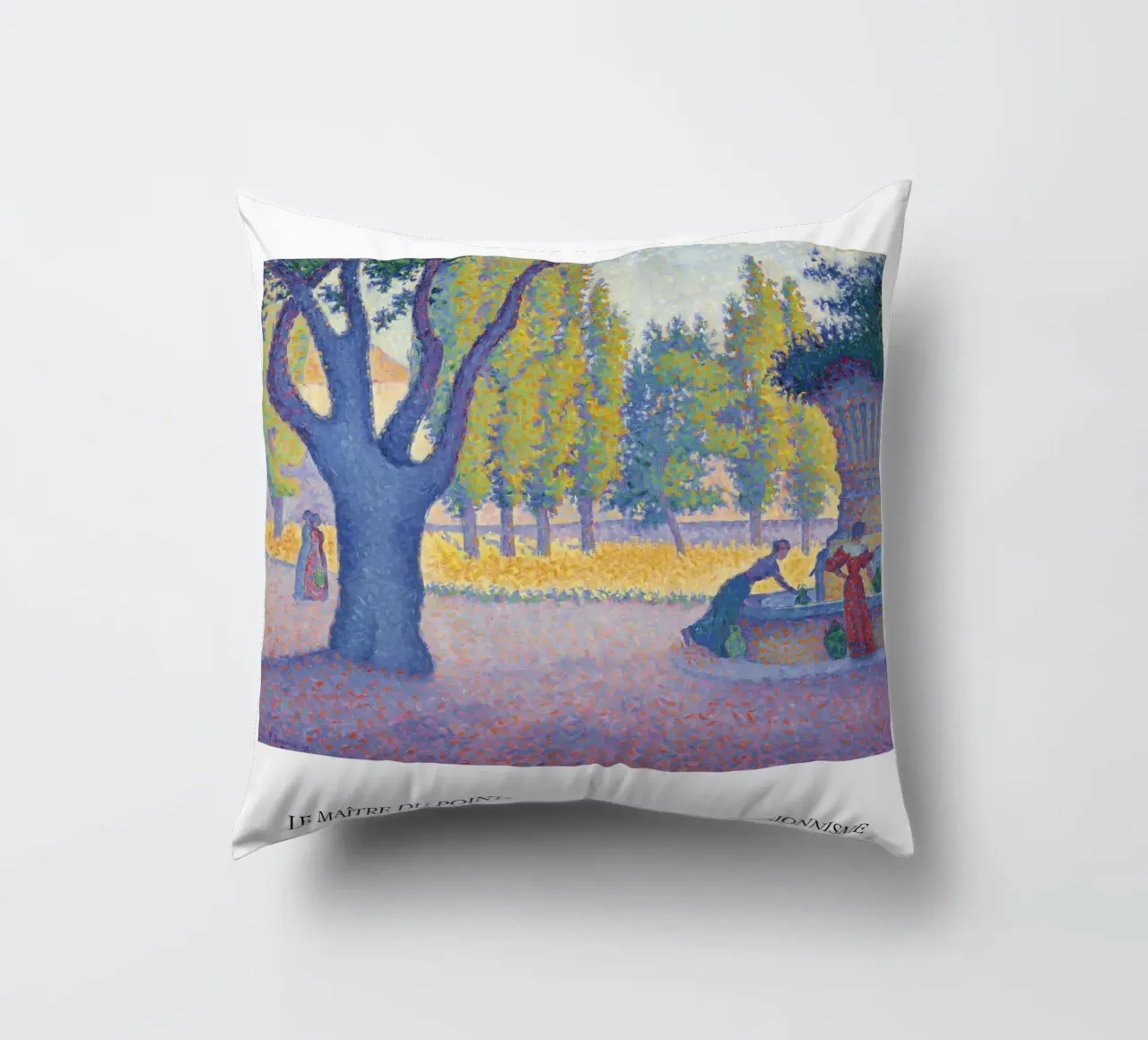 Paul Signac La Calanque Puntinismo Maestro Berggruen cuscino da NorwesClub