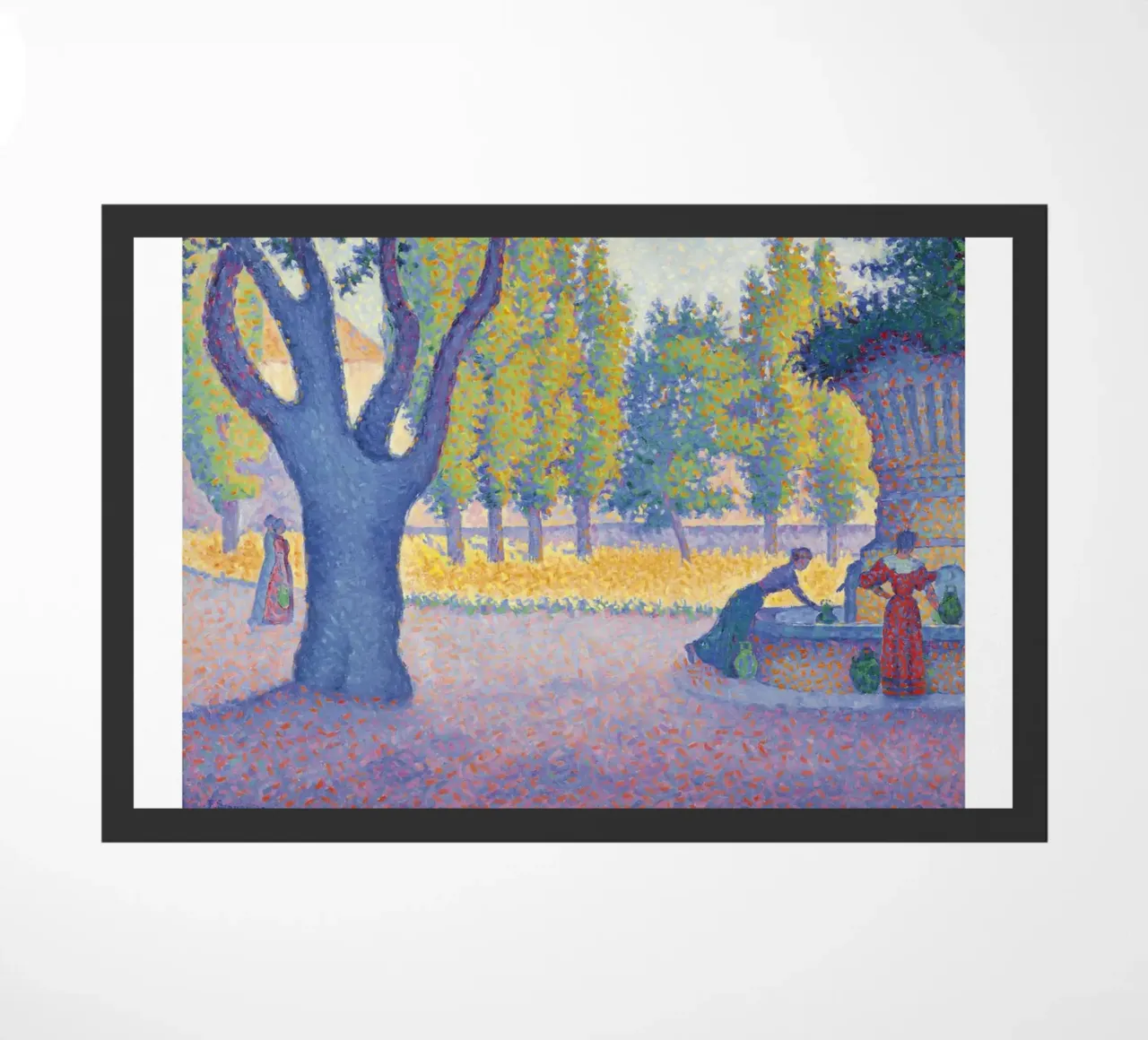 Paul Signac La Calanque Puntinismo Maestro Berggruen zerbino da NorwesClub