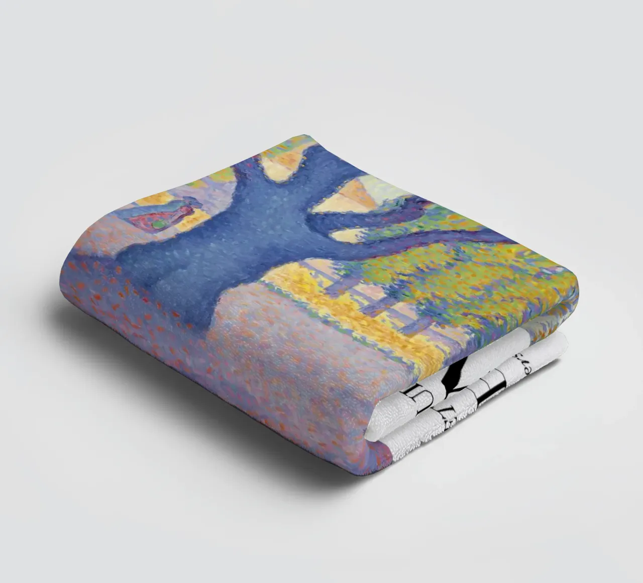 Paul Signac La Calanque Pointillisme Meester Berggruen badhanddoek van NorwesClub
