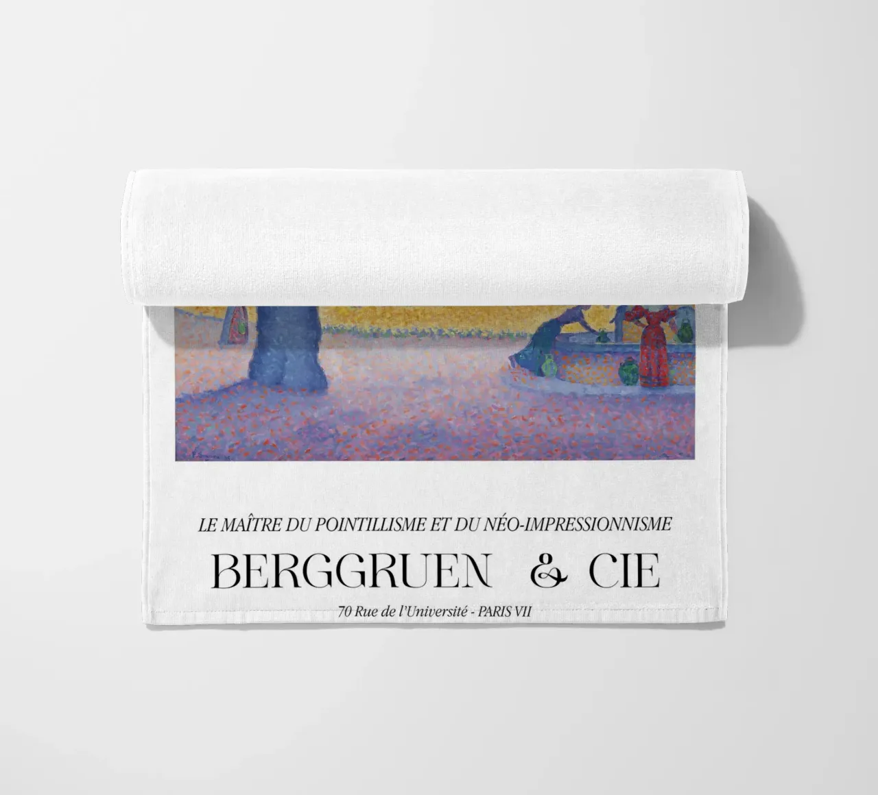 Paul Signac La Calanque Puntinismo Maestro Berggruen telo mare da NorwesClub