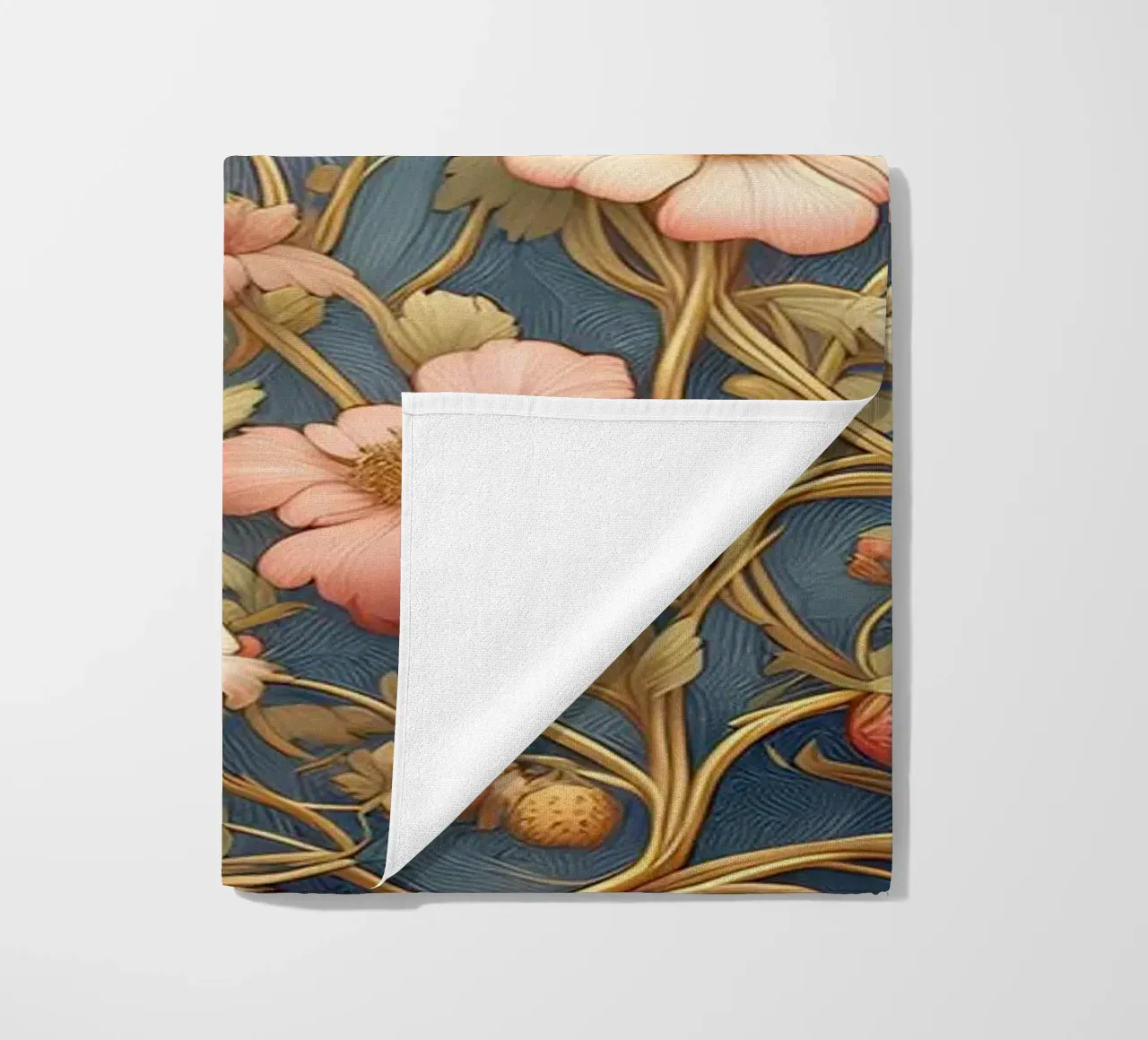 Vides de fresa toalla de playa de Art-Nouveau-Dsg