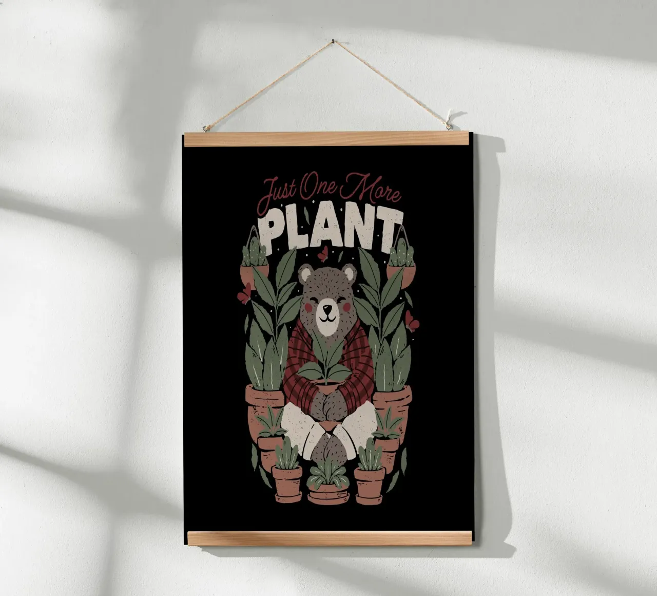Solo un'altra pianta poster con telaio in alluminio da Tobe Fonseca