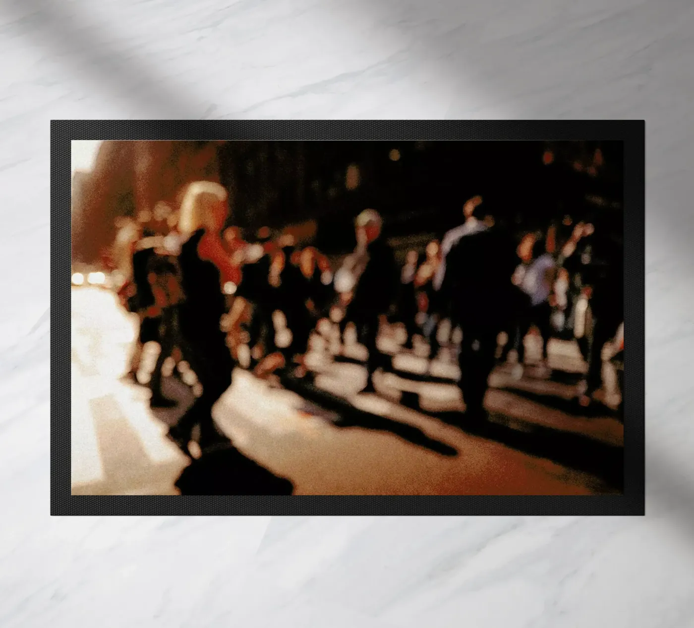 Crowd doormat by Philipp Reinhard
