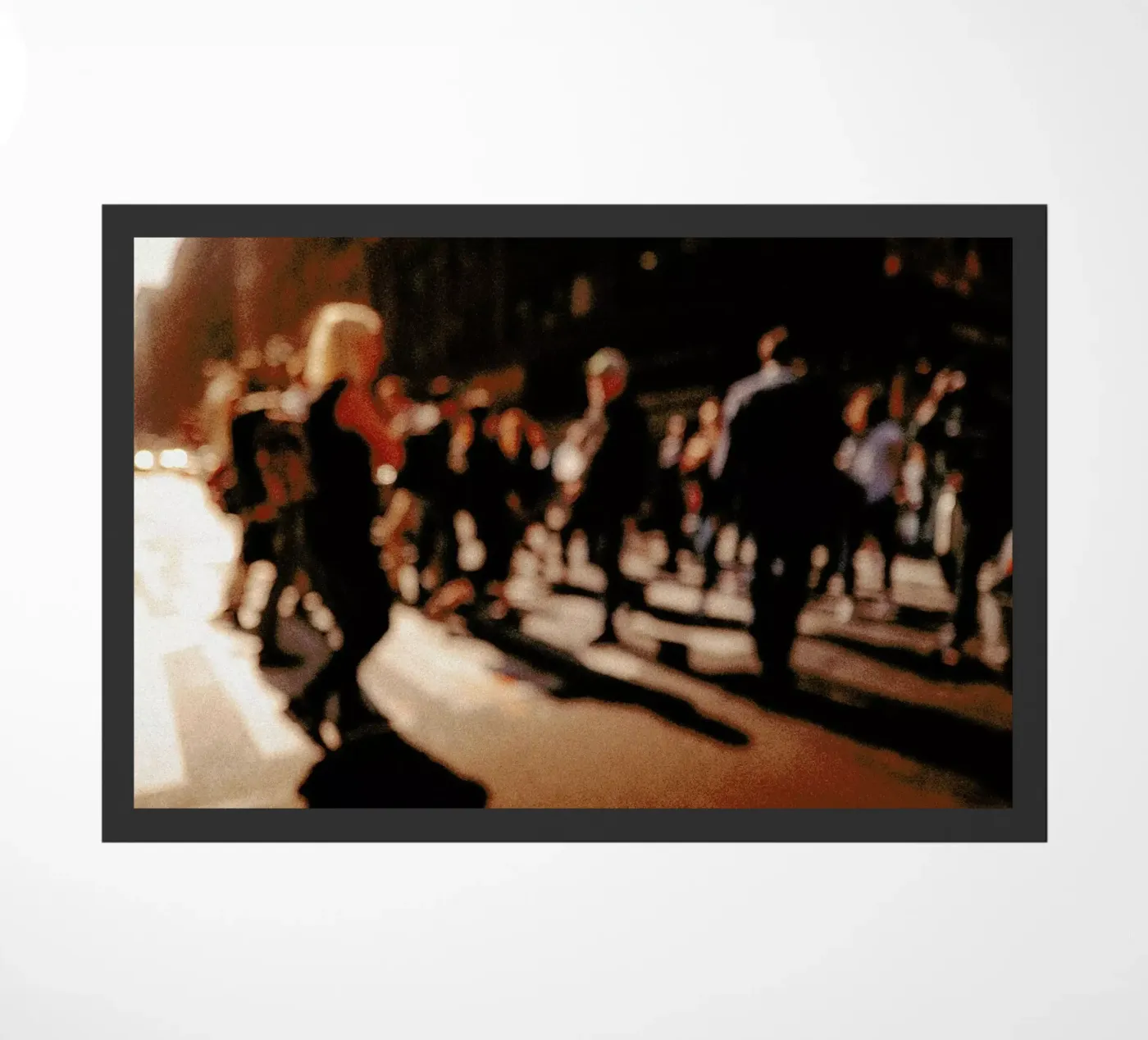 Crowd doormat by Philipp Reinhard