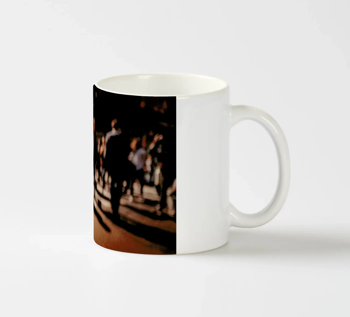 Crowd ceramic mug by Philipp Reinhard