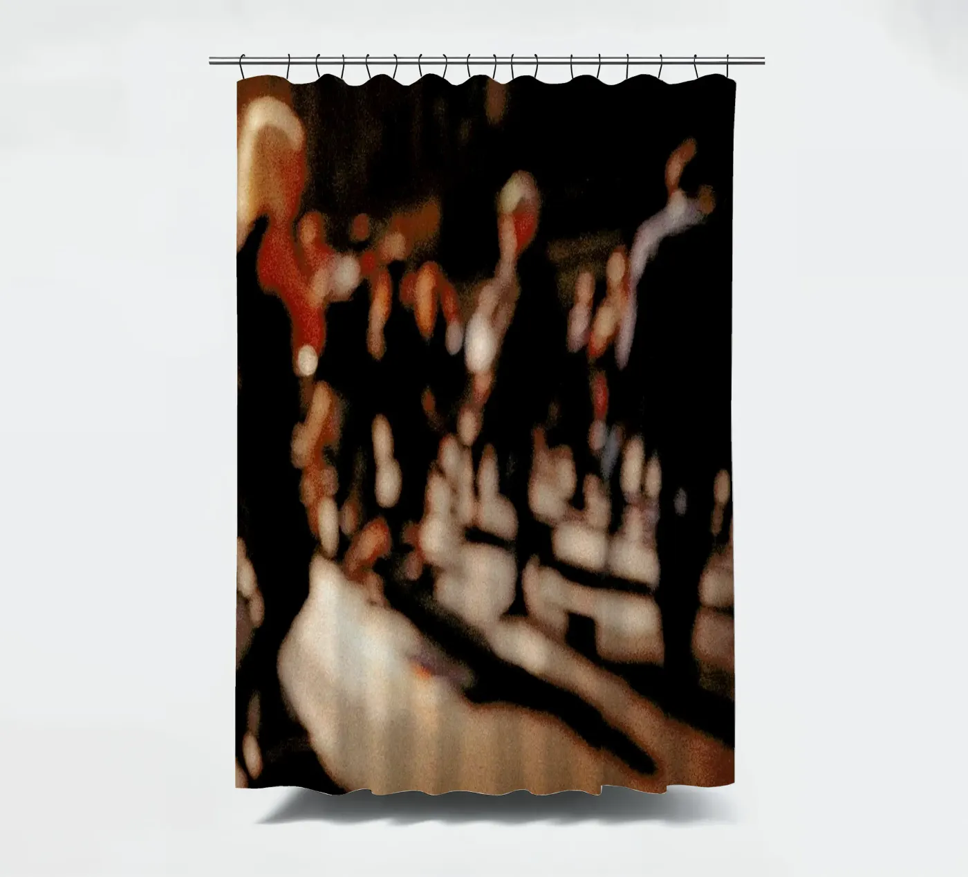 Crowd shower curtain by Philipp Reinhard