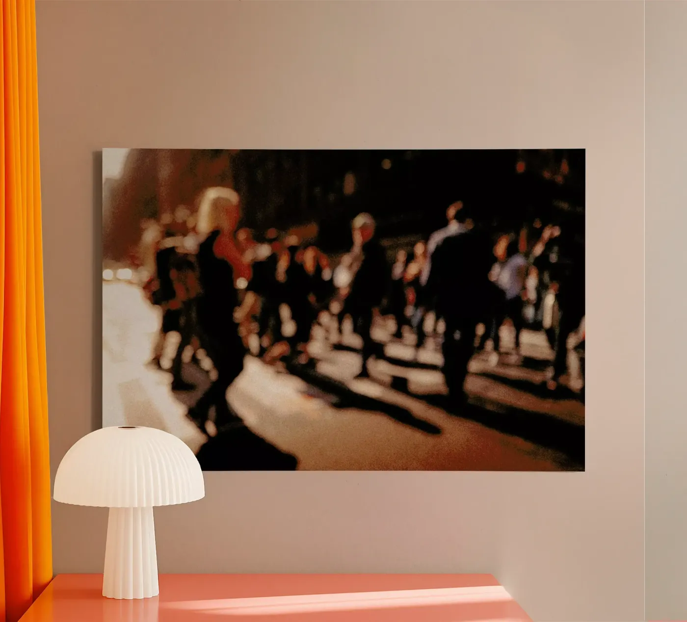 Crowd canvas by Philipp Reinhard