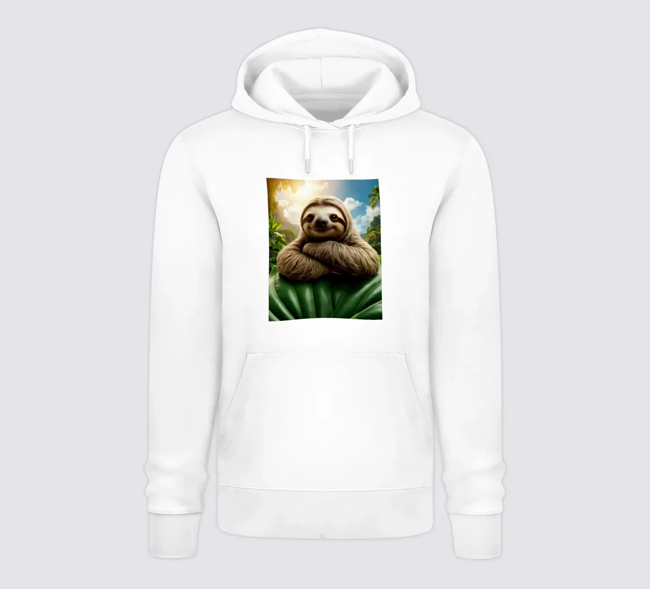 Accogliente bradipo felpa con cappuccio da SlothStella