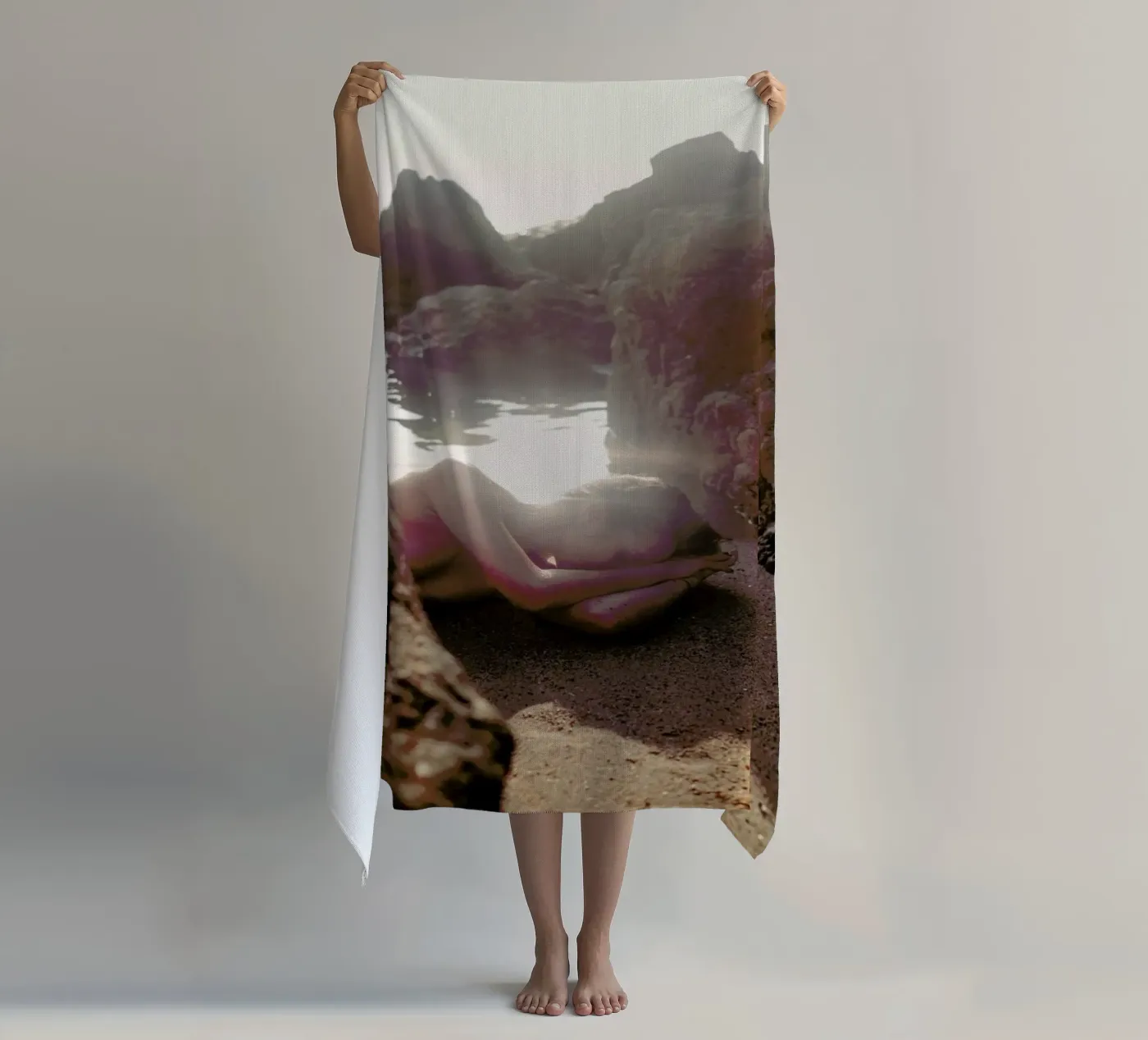 Soft 1 beach towel by Ana Topoleanu