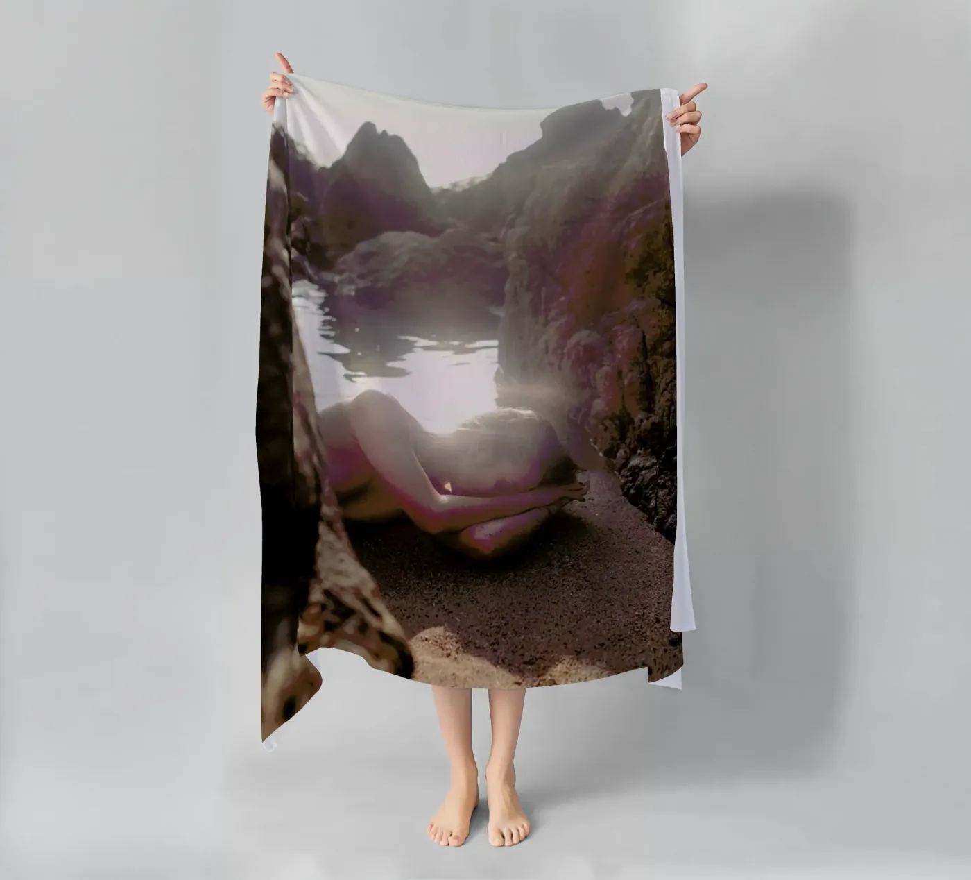 Soft 1 beach towel by Ana Topoleanu