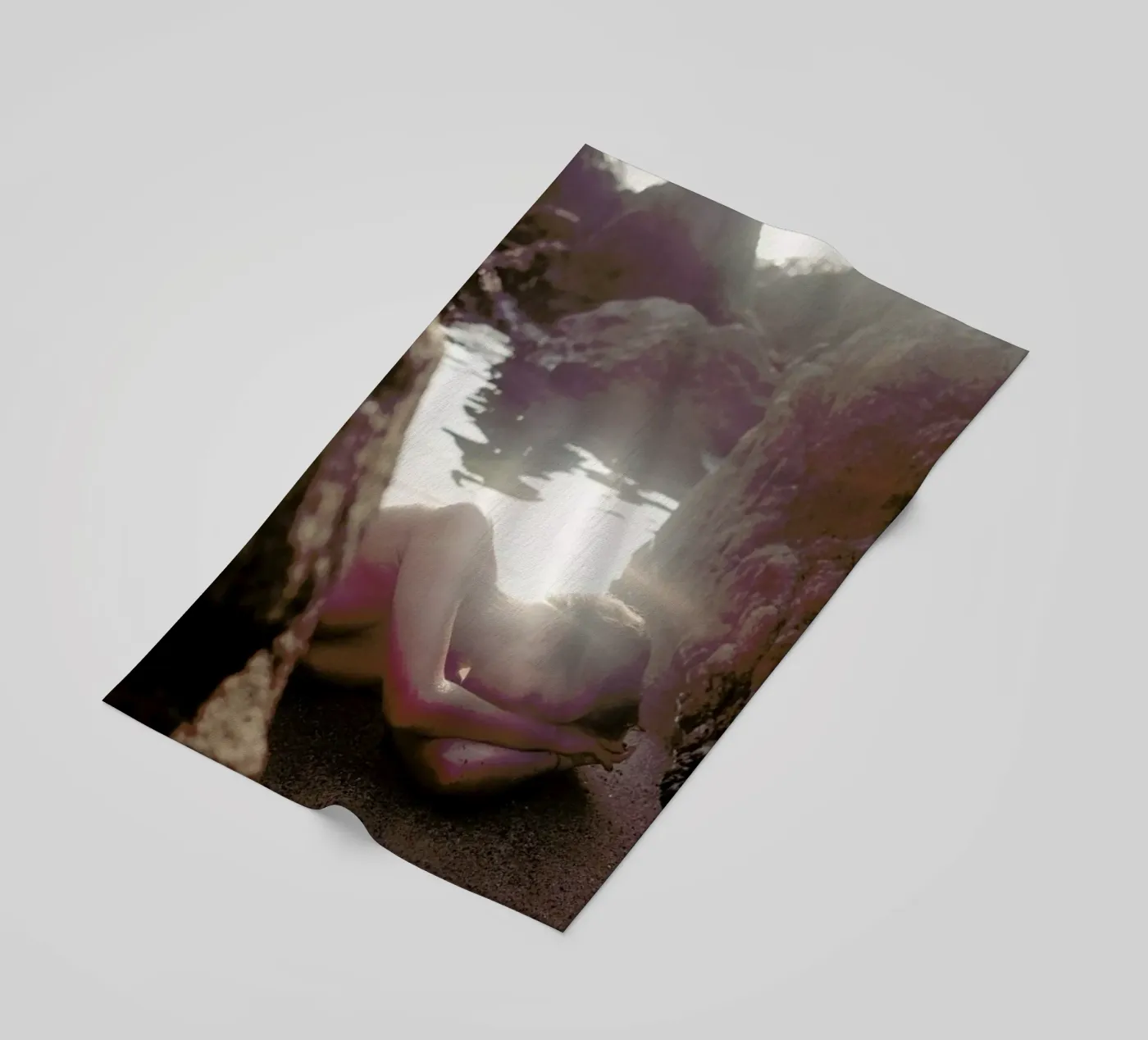 Soft 1 beach towel by Ana Topoleanu