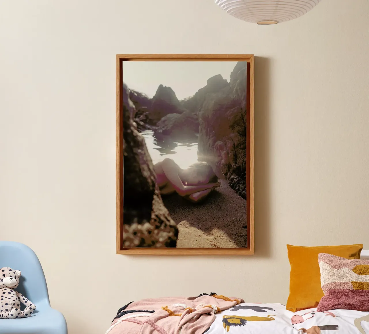 Soft 1 tela con Cornice a cassetta da Ana Topoleanu