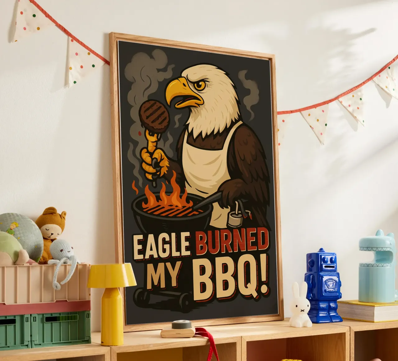 Funny Eagle Meme plexiglass da Funny Humor Art
