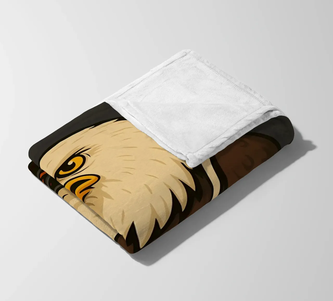 Lustiges Adler Meme Fleecedecke von Funny Humor Art