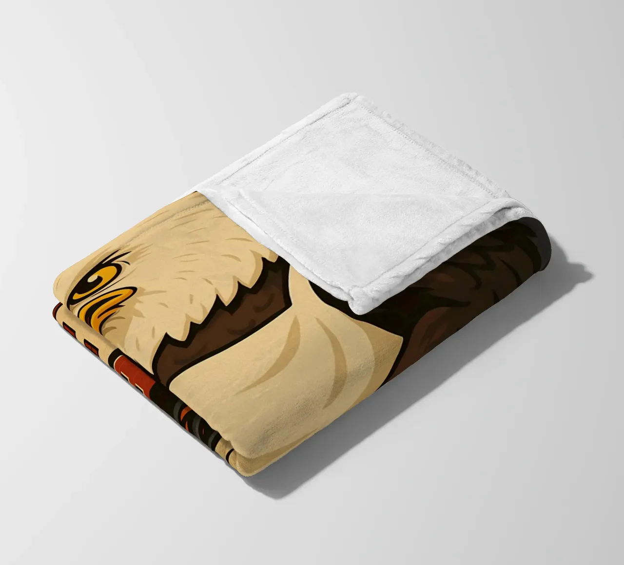 Lustiges Adler Meme Fleecedecke von Funny Humor Art