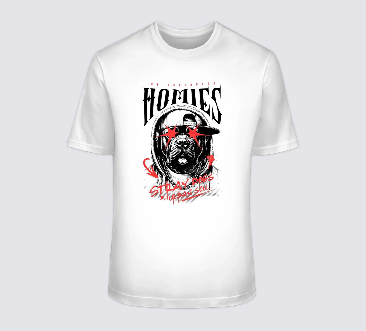 Neighborhood Homies T-Shirt von artelevenstudio