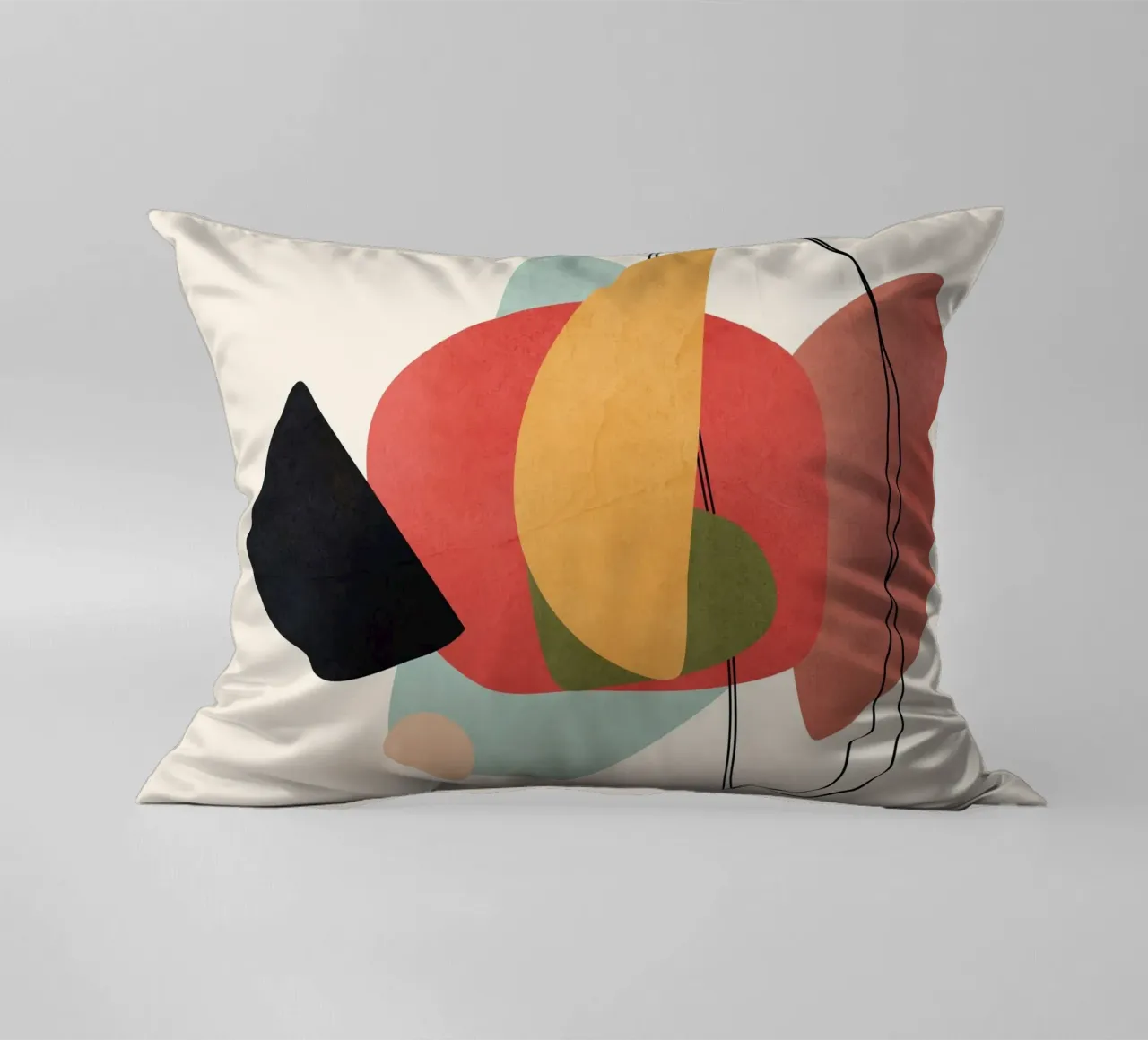 Modern Abstract Art 15 cuscino da Nadjaa