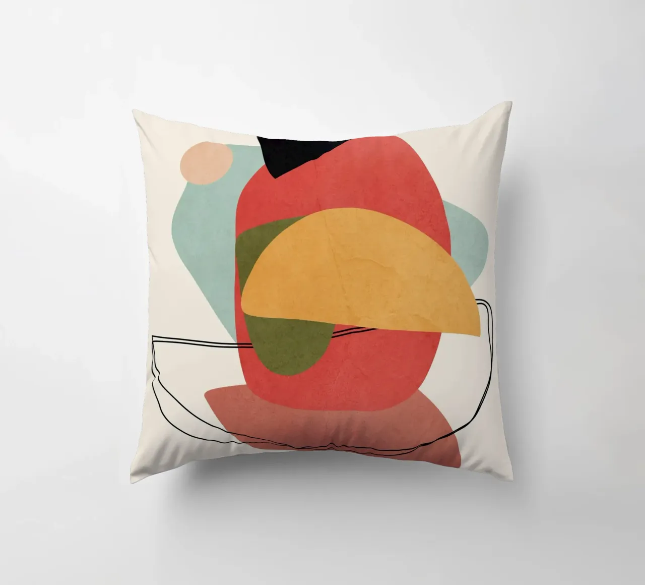 Modern Abstract Art 15 cuscino da Nadjaa
