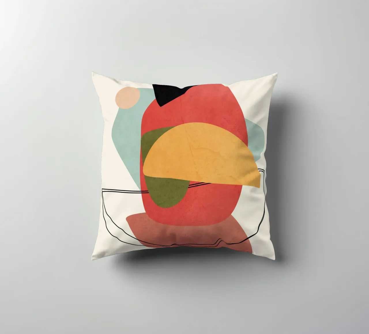 Modern Abstract Art 15 cuscino da Nadjaa
