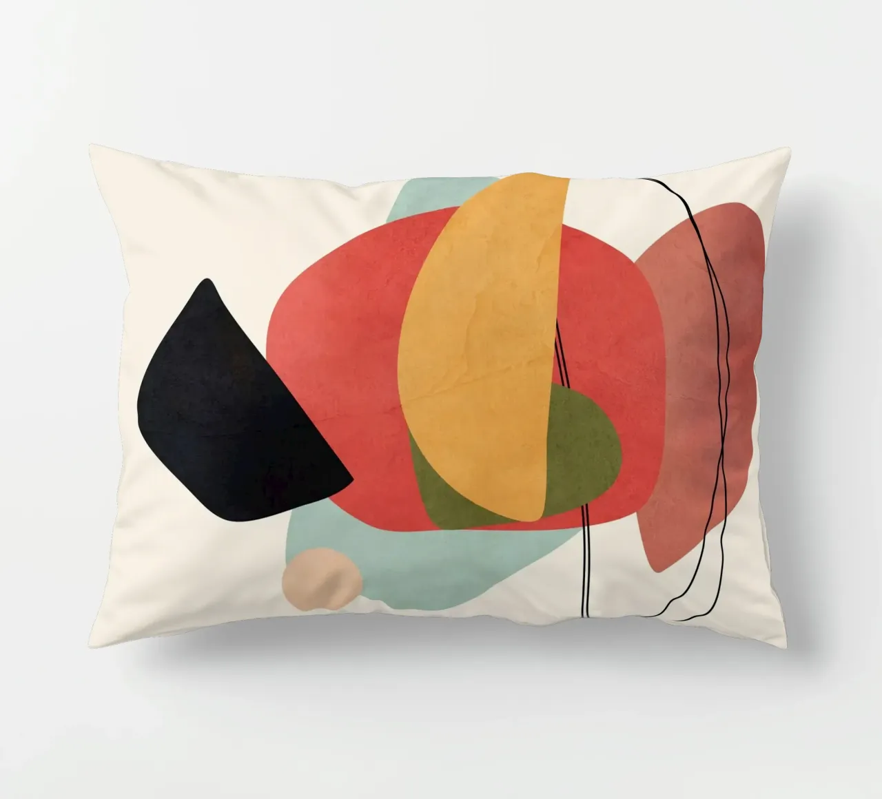 Modern Abstract Art 15 cuscino da Nadjaa