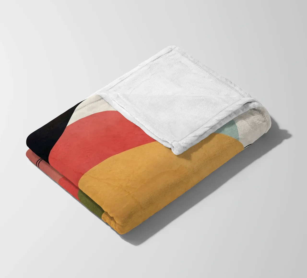 Modern Abstract Art 15 coperta in pile da Nadjaa