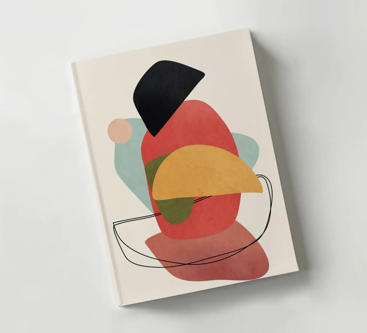 Modern Abstract Art 15 carnet de notes de Nadjaa