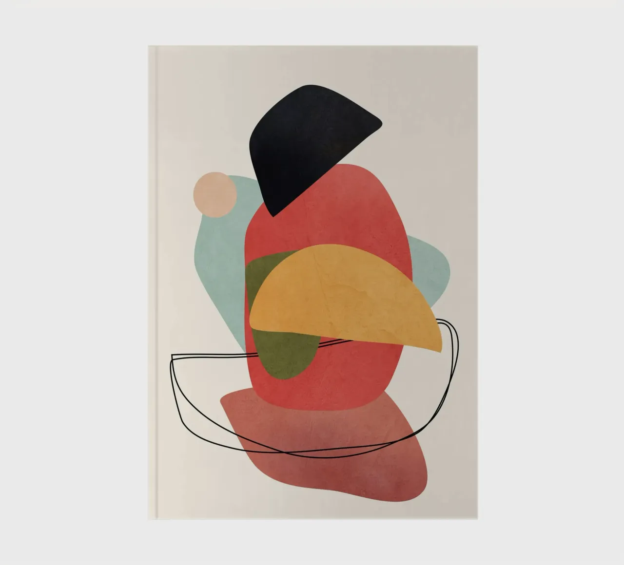 Modern Abstract Art 15 carnet de notes de Nadjaa