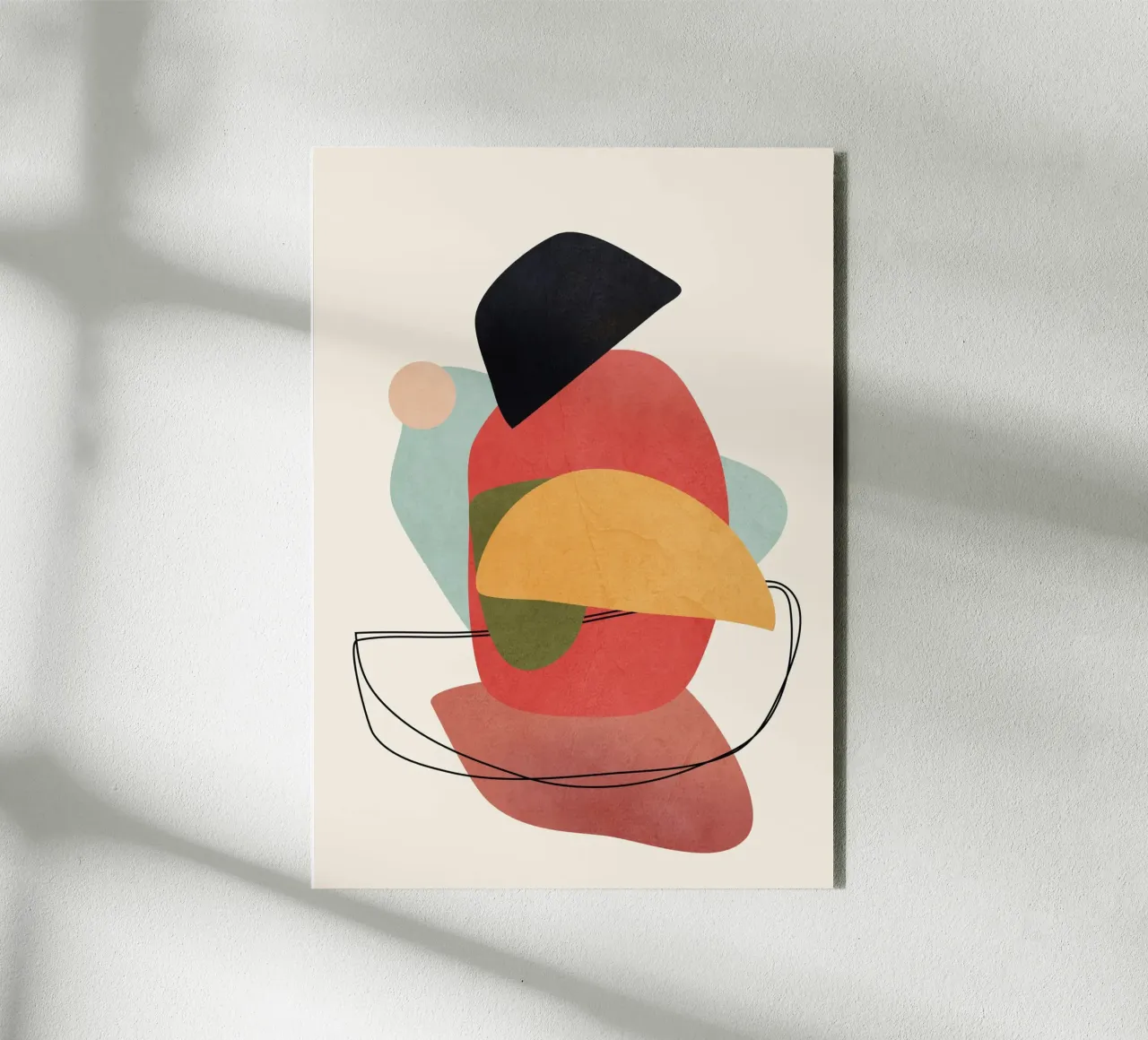 Modern Abstract Art 15 alluminio dibond da Nadjaa