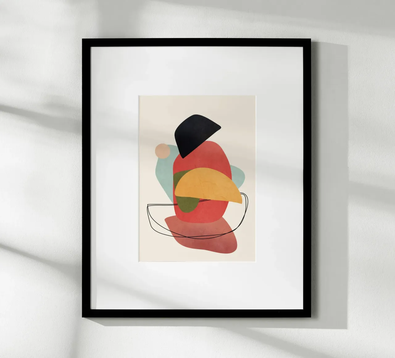 Modern Abstract Art 15 poster da Nadjaa