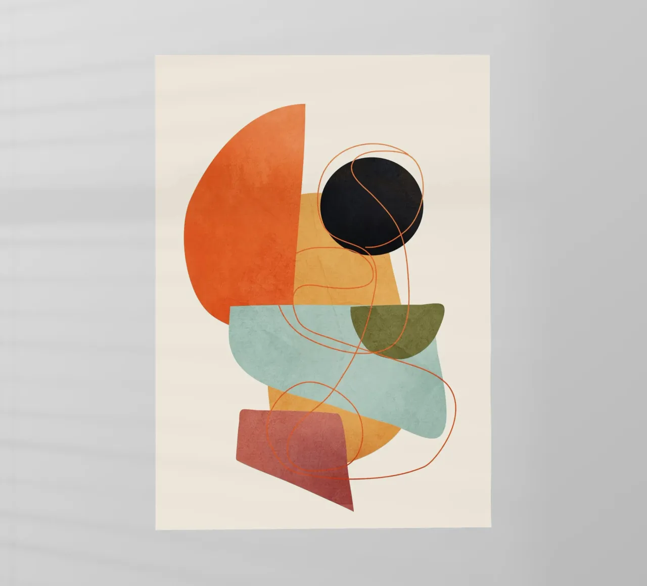 Modern Abstract Art 16 pellicola backlit da Nadjaa